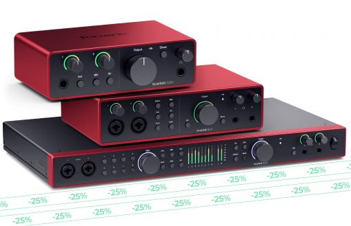 ЛЕТО с Focusrite 