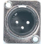 PROEL XLR3MDL Разъём инсталляционный XLR 3-х контактный "Папа"