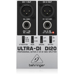 Behringer DI20. Активный двухканальный директ-бокс/сплиттер