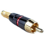 PROEL MRCA25RD Разъём кабельный RCA "Папа"