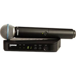 SHURE BLX24E/B58-K3E Радиосистема BLX с ручным микрофоном BETA58 606-630 MHz