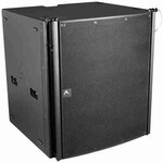 PROEL AXIOM SW36XFA Компактный активный сабвуфер линейного массива 2 х 18'', 4000 Вт, черного цвета