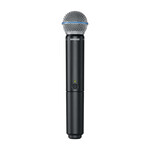 SHURE BLX2/B58=-K3E Ручной передатчик для радиосистем BLX с капсюлем динамического микрофона Beta58