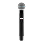 SHURE QLXD2/B58=-G51 Pучной передатчик серии QLXD с капсюлем микрофона BETA58. 470 - 534 MHz