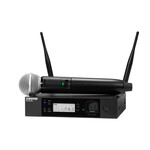 SHURE GLXD24R+E/SM58-Z3 Цифровая вокальная радиосистема 2400–2483,5  5725–5850 МГц