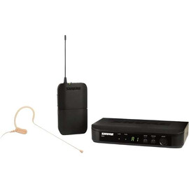 SHURE BLX14E/MX53-M17 Радиосистема BLX с поясным передатчиком и миниатюрной головной гарнитурой