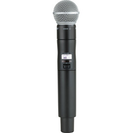 Shure ULXD2/SM58 Ручной передатчик цифровой радиосистемы ULX-D с капсюлем микрофона SM58