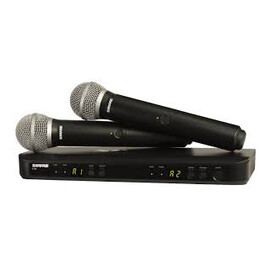 SHURE BLX288E/PG58-K3E Радиосистема BLX с двумя ручными микрофонами PG58 606-630 MHz