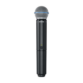SHURE BLX2/B58=-K3E Ручной передатчик для радиосистем BLX с капсюлем динамического микрофона Beta58