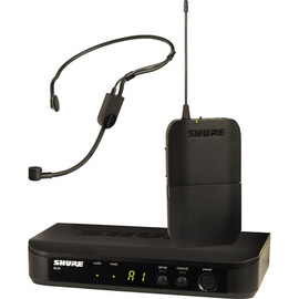 SHURE BLX14E/P31-K3E Радиосистема BLX с поясным передатчиком и головной гарнитурой для презентаций