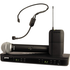SHURE BLX1288E/P31-H8E Аналоговая радиосистема с ручным микрофоном и головной гарнитурой
