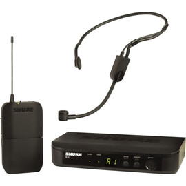 SHURE BLX14E/P31-M17 Радиосистема BLX с поясным передатчиком и головной гарнитурой для презентаций