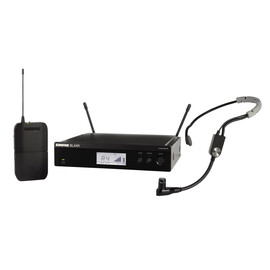 SHURE BLX14RE/SM35-H8E Радиосистема BLX с поясным передатчиком и вокальн головной гарнитурой SM35