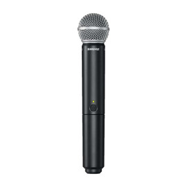 SHURE BLX2/SM58=-H8E Ручной передатчик для радиосистем BLX с капсюлем динамического микрофона SM58