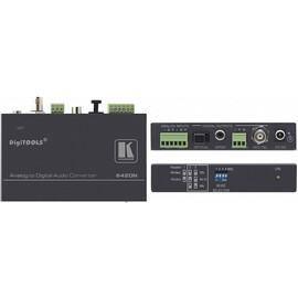 KRAMER 6420N - Высококачественный преобразователь балансного стерео аудио в S / PDIF, TosLink®, AES