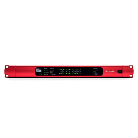 Интерфейс с двумя блоками питания 16x16 AES3 I/O для сетей Dante