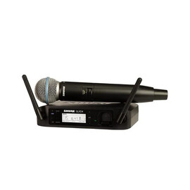 SHURE GLXD24+E/B58-Z3 Цифровая вокальная радиосистема 2400–2483,5  5725–5850 МГц