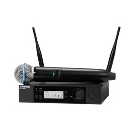 SHURE GLXD24R+E/B58-Z3 Цифровая вокальная радиосистема 2400–2483,5  5725–5850 МГц
