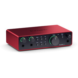 Аудиоинтерфейс Focusrite Scarlett 2i2 4th Gen