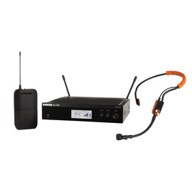 SHURE BLX14RE/SM31-M17 Радиосистема BLX с поясным передатчиком и вокальн головной гарнитурой SM31