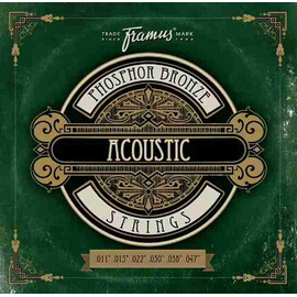 Струны для акустической гитары WarwickFramus Phosphor Bronze Light 011 - 047