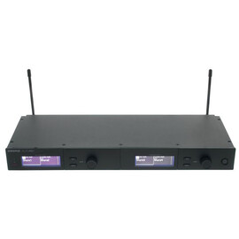 SHURE SLXD4Q+E=-G65 — четырехканальный цифровой радиоприемник SLX-D