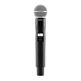 SHURE QLXD2/SM58=-G51 Pучной передатчик серии QLXD с капсюлем микрофона SM58. 407 - 534 MHz