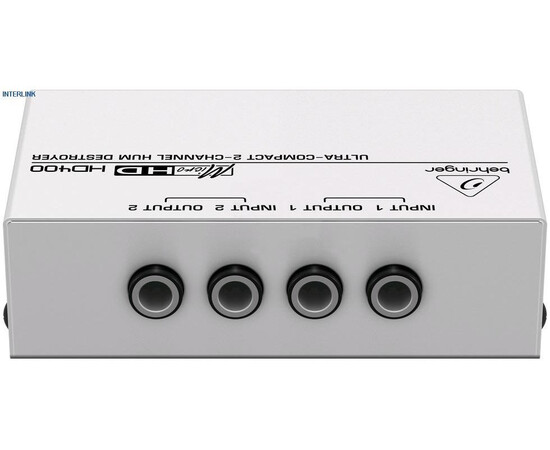 BEHRINGER HD400 Подавитель сетевого фона и шумов, изображение 2