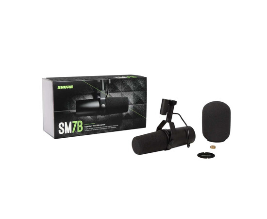 SHURE SM7B Динамический студийный микрофон для телевидения и радиовещания, изображение 14