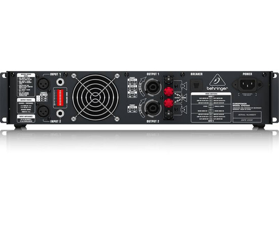 BEHRINGER EP2000. Усилитель мощности, изображение 3