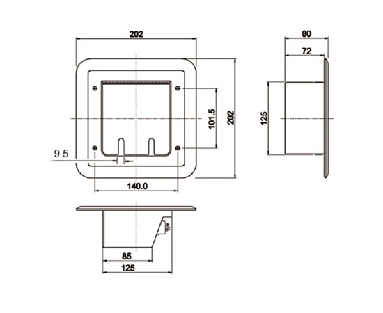 Монтажная панель Soundking AJ327, изображение 3