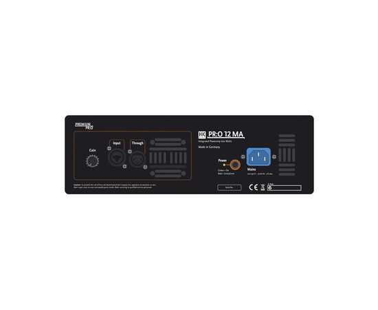 HK AUDIO PR:O 12 MA  Активная акустическая система (Монитор), изображение 3