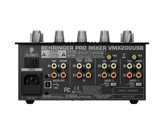 BEHRINGER VMX200USB Аналоговый микшерный пульт, изображение 2