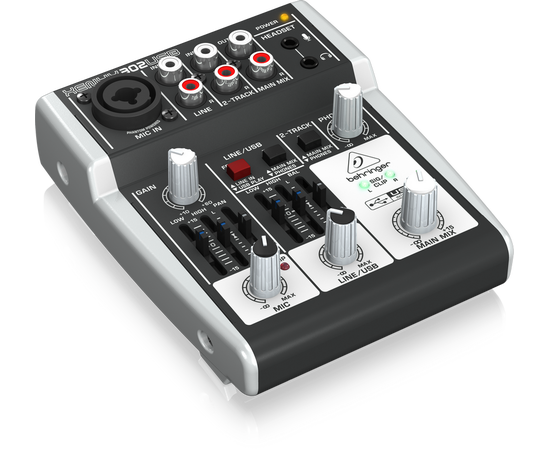 BEHRINGER 302USB. Аналоговый микшерный пульт, изображение 2