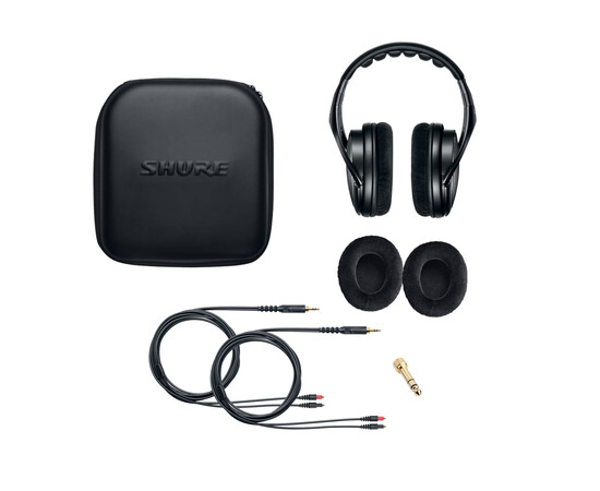 SHURE SRH1440 BK-EFS Профессиональные студийные наушники открытого типа, изображение 3