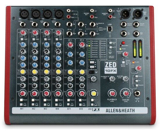 ALLEN&HEATH ZED10FX/X Аналоговый микшерный пульт