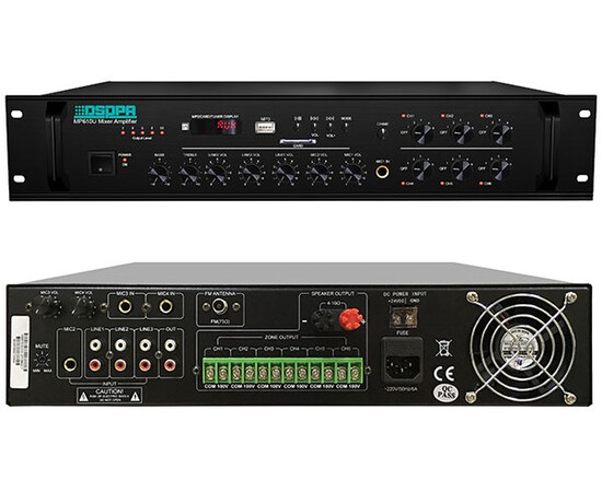 DSPPA MP610U Усилитель мощности, изображение 2