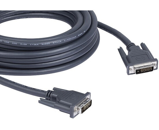 KRAMER C-DM/DM-15 Кабель DVI-D Dual link (Вилка - Вилка), 4,6 м