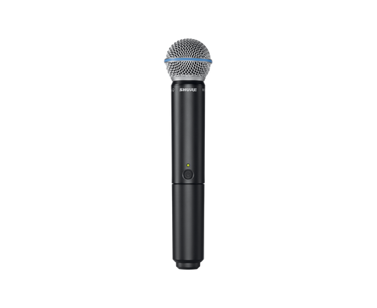 SHURE BLX24E/B58-K3E Радиосистема BLX с ручным микрофоном BETA58 606-630 MHz, изображение 2