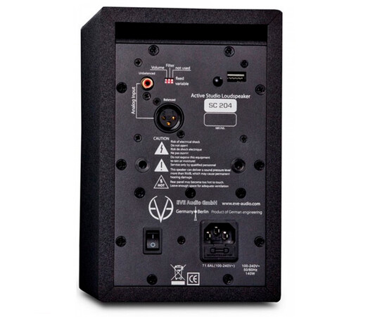 EVE Audio SC204. Активный студийный монитор, изображение 2