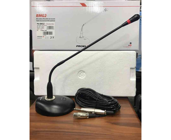 PROEL PA BMG2 — настольный микрофон для применения в системах оповещения, изображение 3