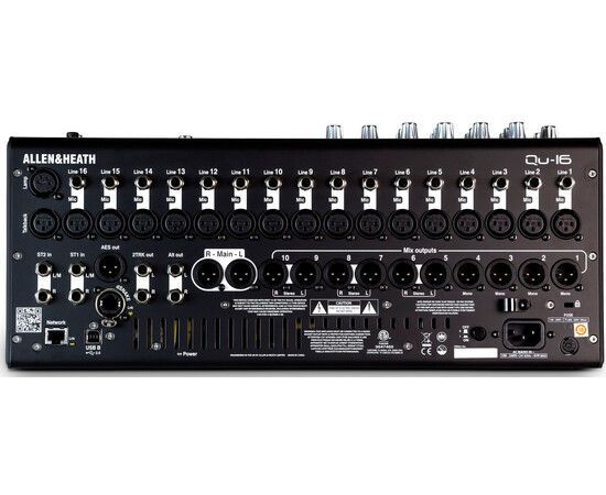 ALLEN&HEATH QU-16C/X Цифровой микшерный пульт, изображение 2