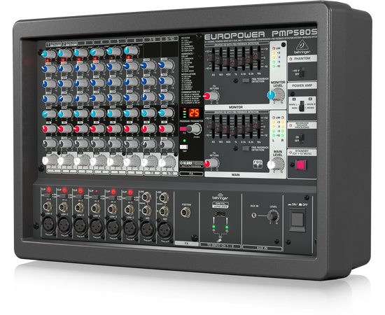 BEHRINGER PMP580S. Активный микшерный пульт, изображение 2