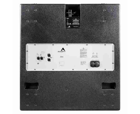 PROEL AXIOM SW36XFA Компактный активный сабвуфер линейного массива 2 х 18'', 4000 Вт, черного цвета, изображение 4