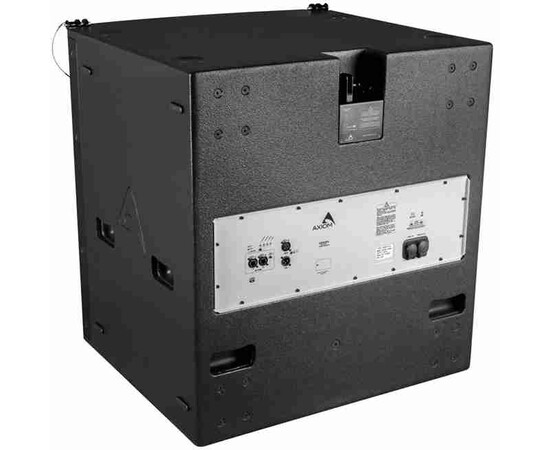 PROEL AXIOM SW36XFA Компактный активный сабвуфер линейного массива 2 х 18'', 4000 Вт, черного цвета, изображение 5
