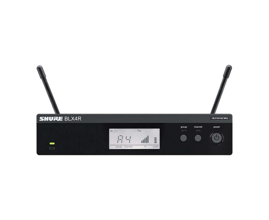 SHURE BLX4RE=-H8E Приёмник беспроводной системы BLX 518 - 542 МГц