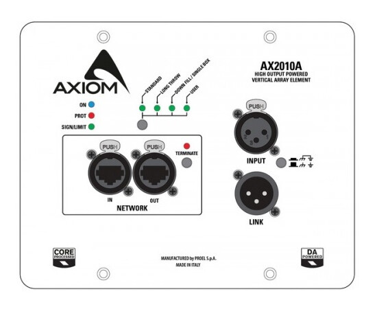 PROEL AXIOM AX2010A Активный элемент линейного массива, изображение 4