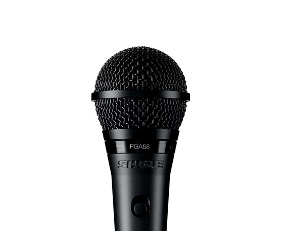 SHURE PGA58-XLR-E Кардиоидный вокальный динамический микрофон, изображение 4