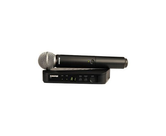 SHURE BLX24E/SM58-M17 Радиосистема BLX с ручным микрофоном SM58. 662 - 686 МГц