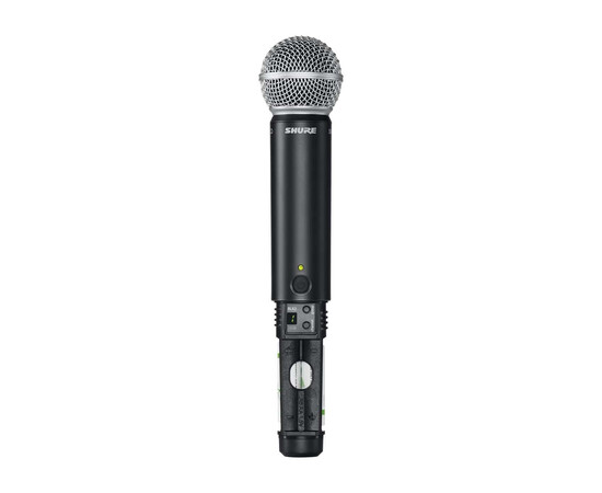 SHURE BLX24E/SM58-M17 Радиосистема BLX с ручным микрофоном SM58. 662 - 686 МГц, изображение 6